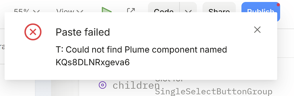 Error when copy-pasting Element from one project to another - Developer ...