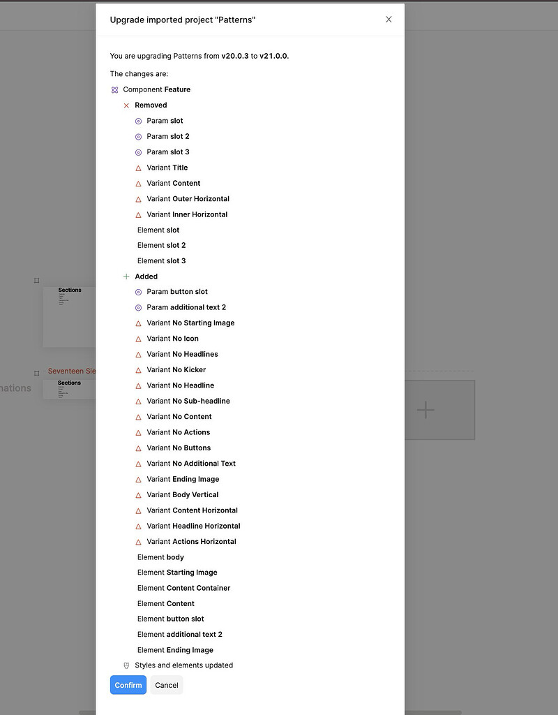 Error encountered while importing new project version - Issues ...